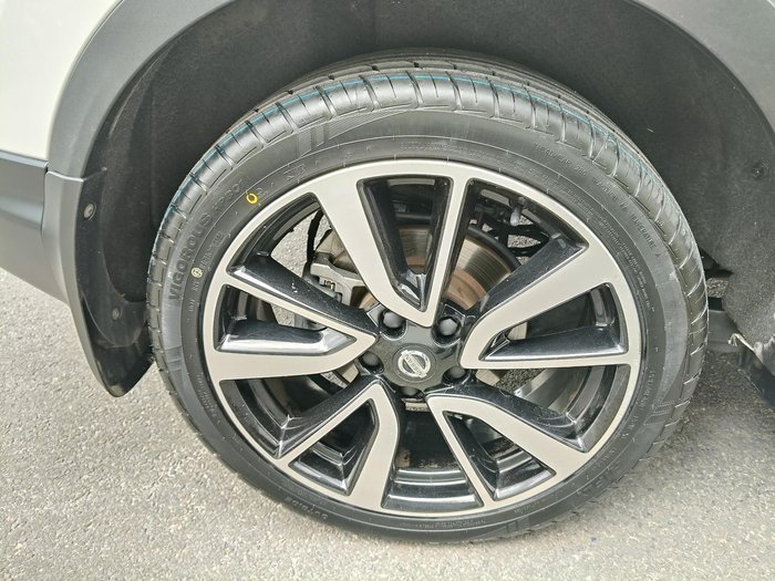 2017 Nissan QASHQAI Ti J11 Ivory Pearl