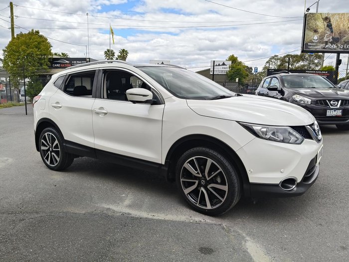 2017 Nissan QASHQAI Ti J11 Ivory Pearl
