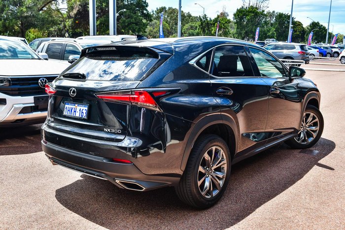 2021 Lexus NX 300 F Sport AGZ15R AWD Graphite Black