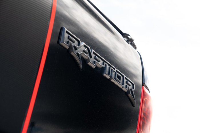 2021 Ford Ranger Raptor PX MkIII MY21.25 4X4 Dual Range Shadow Black
