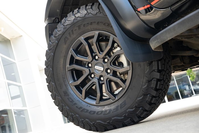 2021 Ford Ranger Raptor PX MkIII MY21.25 4X4 Dual Range Shadow Black
