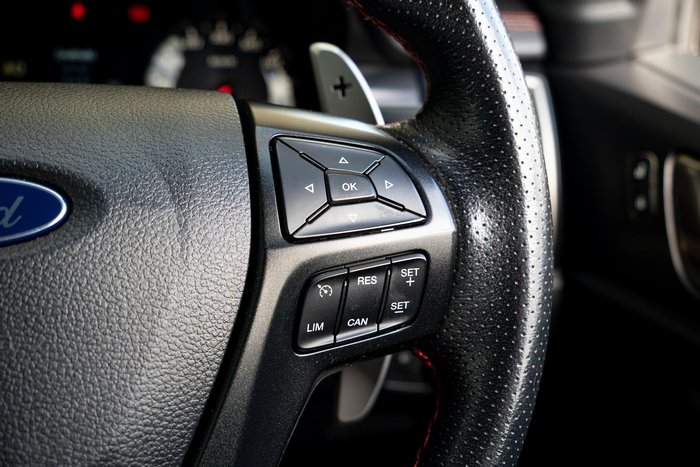 2021 Ford Ranger Raptor PX MkIII MY21.25 4X4 Dual Range Shadow Black