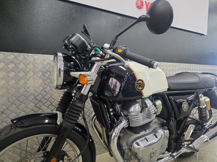 2022 ROYAL ENFIELD (SEE ALSO ENFIEL CONTINENTAL GT 650 E5 CUSTOM WHITE