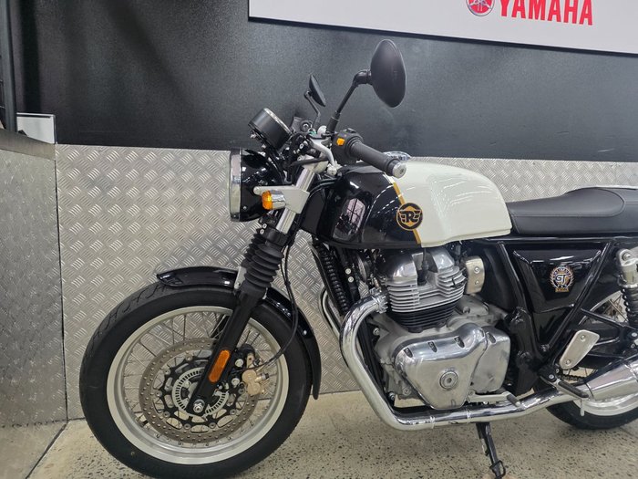 2022 ROYAL ENFIELD (SEE ALSO ENFIEL CONTINENTAL GT 650 E5 CUSTOM WHITE