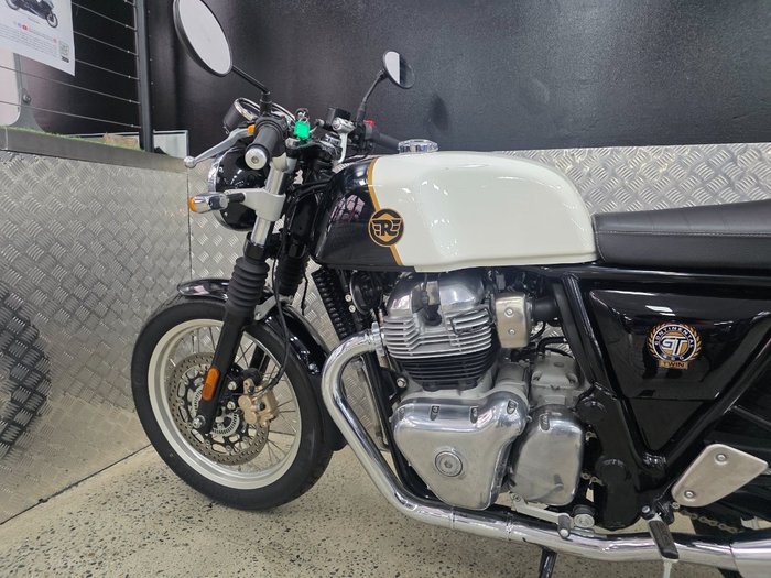 2022 ROYAL ENFIELD (SEE ALSO ENFIEL CONTINENTAL GT 650 E5 CUSTOM WHITE