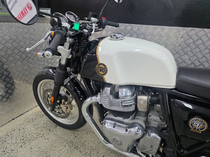 2022 ROYAL ENFIELD (SEE ALSO ENFIEL CONTINENTAL GT 650 E5 CUSTOM WHITE
