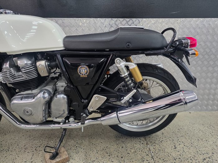 2022 ROYAL ENFIELD (SEE ALSO ENFIEL CONTINENTAL GT 650 E5 CUSTOM WHITE