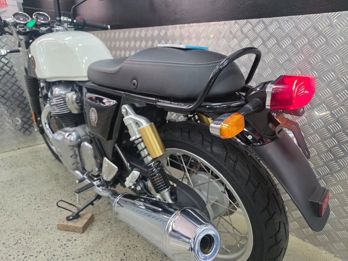 2022 ROYAL ENFIELD (SEE ALSO ENFIEL CONTINENTAL GT 650 E5 CUSTOM WHITE