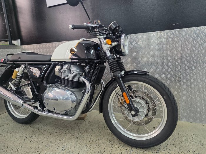 2022 ROYAL ENFIELD (SEE ALSO ENFIEL CONTINENTAL GT 650 E5 CUSTOM WHITE