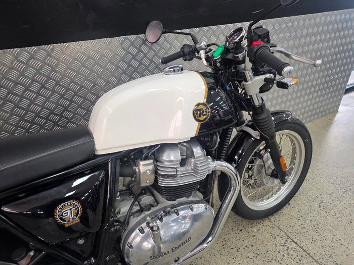 2022 ROYAL ENFIELD (SEE ALSO ENFIEL CONTINENTAL GT 650 E5 CUSTOM WHITE