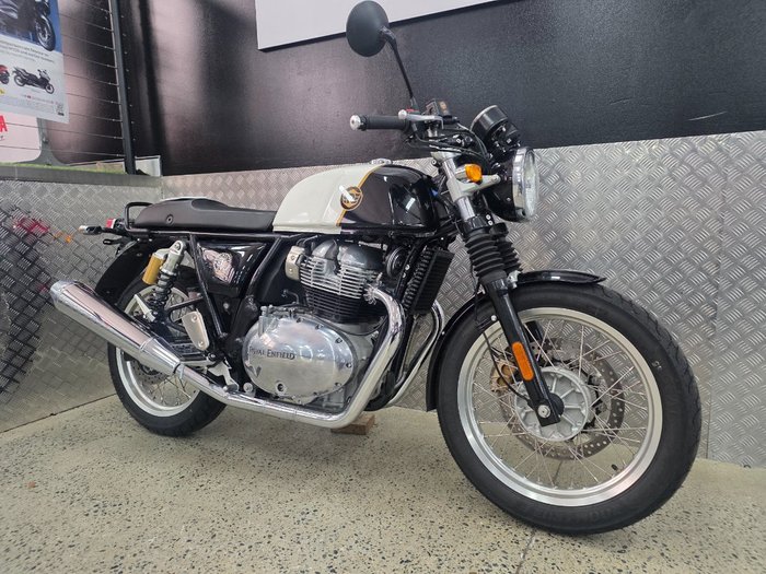 2022 ROYAL ENFIELD (SEE ALSO ENFIEL CONTINENTAL GT 650 E5 CUSTOM WHITE