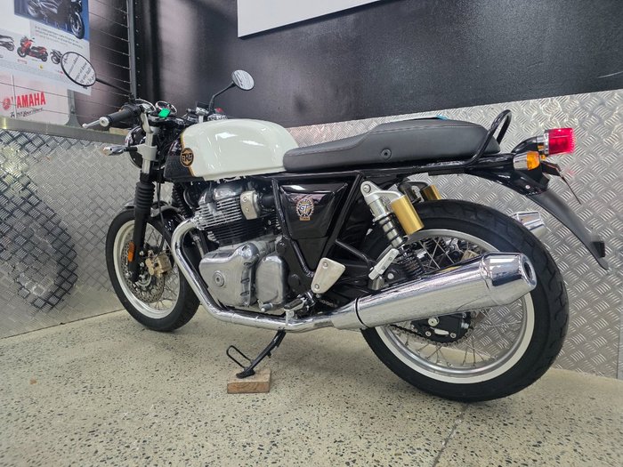 2022 ROYAL ENFIELD (SEE ALSO ENFIEL CONTINENTAL GT 650 E5 CUSTOM WHITE