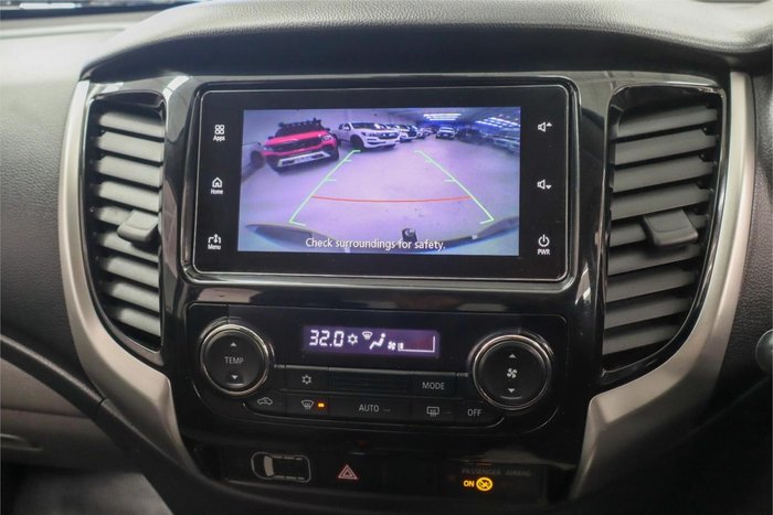 2018 Mitsubishi Triton GLX+ MQ MY18 4X4 Dual Range White