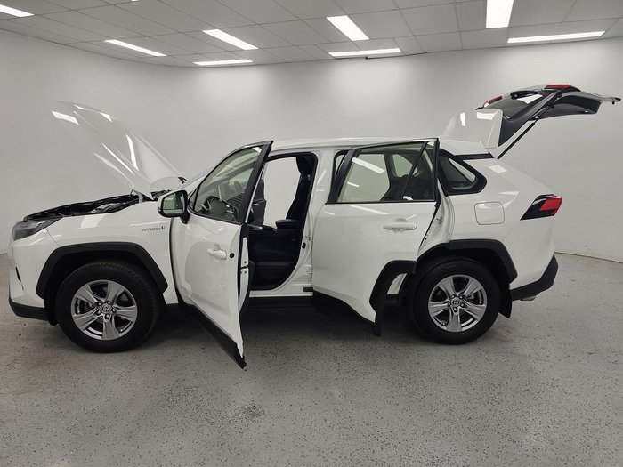 2022 Toyota RAV4 GX AXAH52R Glacier White