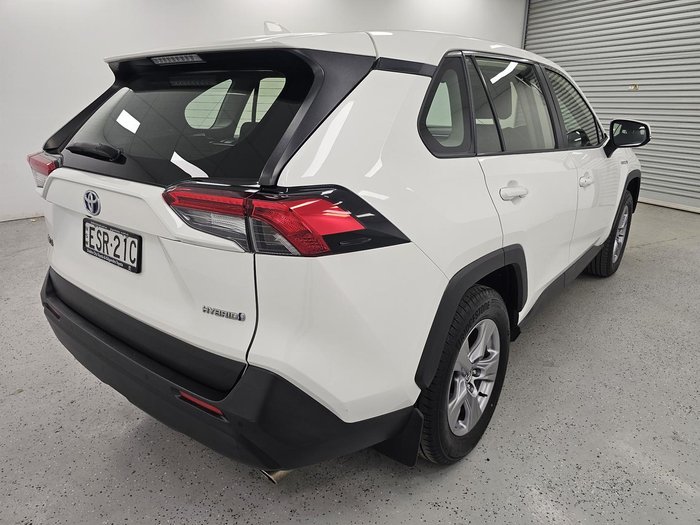 2022 Toyota RAV4 GX AXAH52R Glacier White