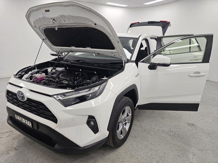 2022 Toyota RAV4 GX AXAH52R Glacier White