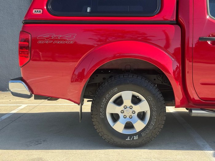 2014 Nissan Navara Silverline SE D40 Series 9 4X4 Dual Range Burning Red