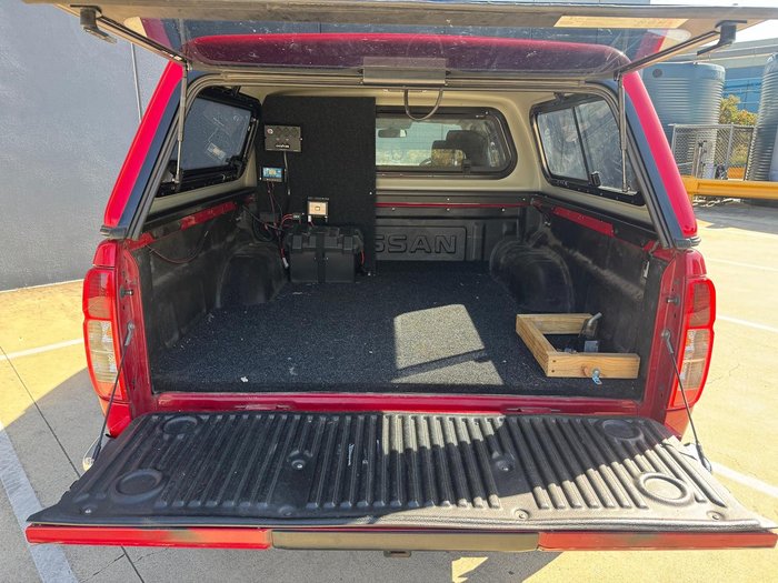 2014 Nissan Navara Silverline SE D40 Series 9 4X4 Dual Range Burning Red