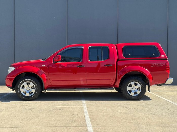 2014 Nissan Navara Silverline SE D40 Series 9 4X4 Dual Range Burning Red