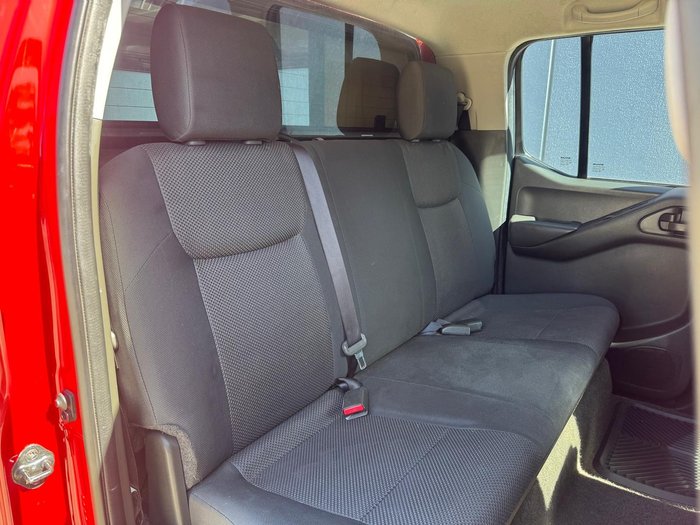 2014 Nissan Navara Silverline SE D40 Series 9 4X4 Dual Range Burning Red