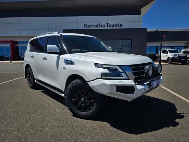 2022 Nissan PATROL Nissan PATROL WAG 5.6 PET AUTO TI-L MOONSTONE WHITE