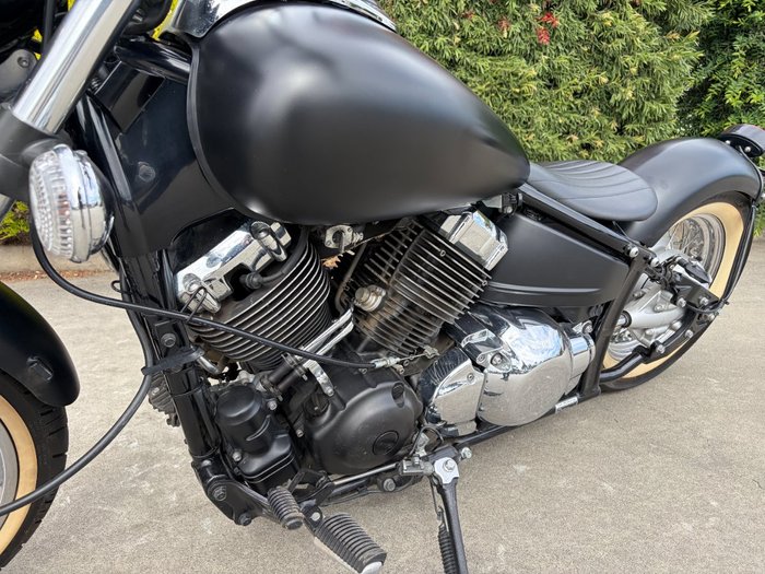 2016 Yamaha XVS650A V-STAR CLASSIC White