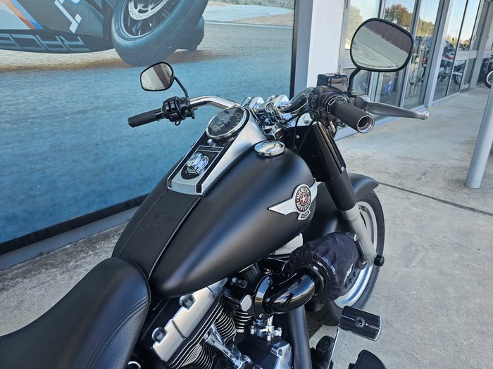 2011 HARLEY-DAVIDSON FLSTFB FAT BOY LO Black