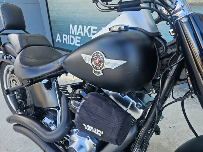 2011 HARLEY-DAVIDSON FLSTFB FAT BOY LO Black