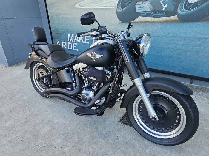 2011 HARLEY-DAVIDSON FLSTFB FAT BOY LO Black