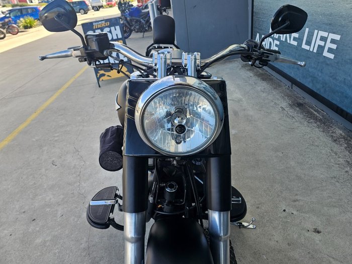 2011 HARLEY-DAVIDSON FLSTFB FAT BOY LO Black