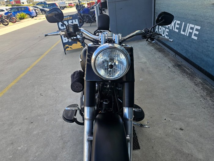 2011 HARLEY-DAVIDSON FLSTFB FAT BOY LO Black