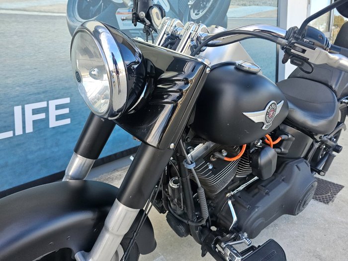2011 HARLEY-DAVIDSON FLSTFB FAT BOY LO Black