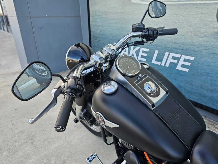 2011 HARLEY-DAVIDSON FLSTFB FAT BOY LO Black