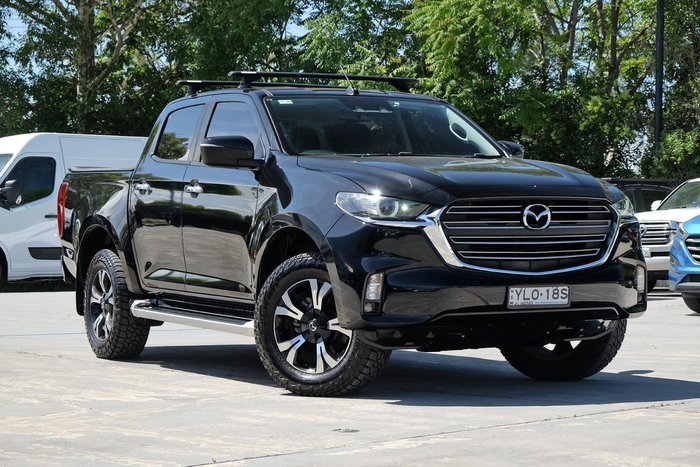 2021 Mazda BT-50 XTR TF 4X4 Dual Range True Black