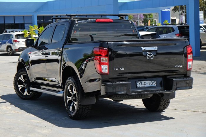 2021 Mazda BT-50 XTR TF 4X4 Dual Range True Black