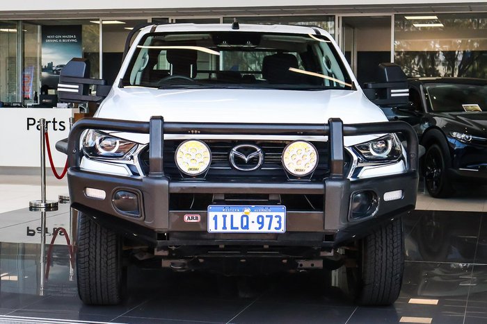 2022 Mazda BT-50 XT TF 4X4 Dual Range Ice White