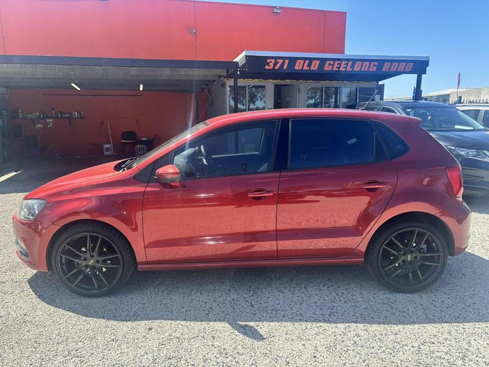 2015 Volkswagen Polo 66TSI Trendline 6R MY15 Sunset Red