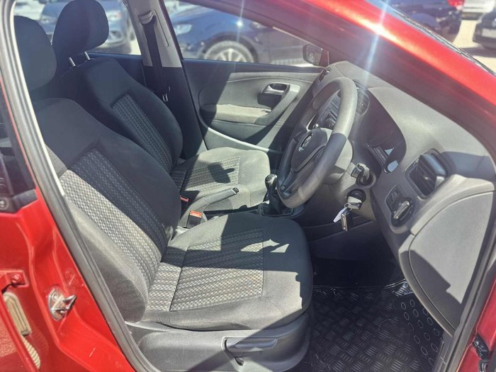 2015 Volkswagen Polo 66TSI Trendline 6R MY15 Sunset Red