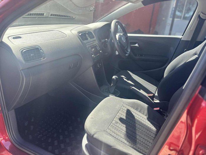 2015 Volkswagen Polo 66TSI Trendline 6R MY15 Sunset Red