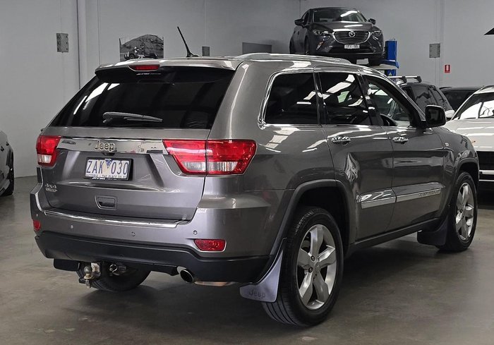 2012 Jeep Grand Cherokee Limited WK MY12 4X4 Constant Grey
