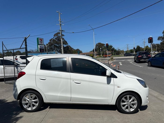 2014 Mitsubishi Mirage LS LA MY14 White