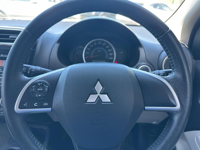 2014 Mitsubishi Mirage LS LA MY14 White