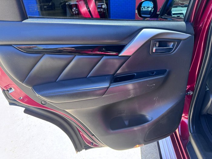 2016 Mitsubishi Pajero Sport GLS QE MY16 4X4 Dual Range Maroon