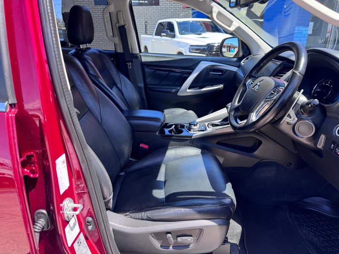 2016 Mitsubishi Pajero Sport GLS QE MY16 4X4 Dual Range Maroon