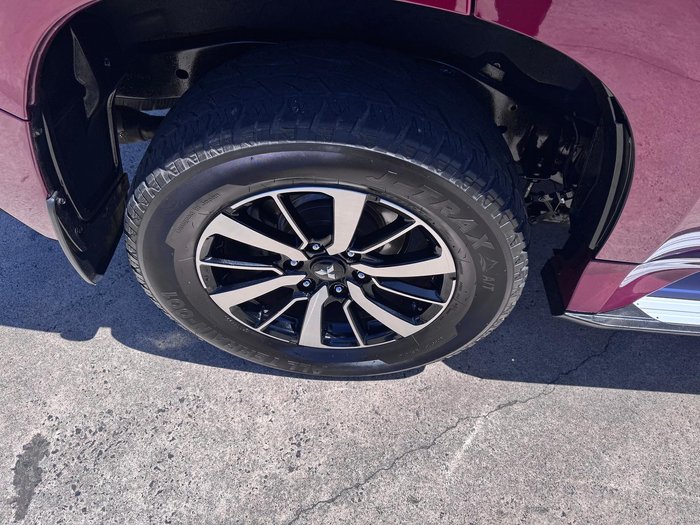 2016 Mitsubishi Pajero Sport GLS QE MY16 4X4 Dual Range Maroon