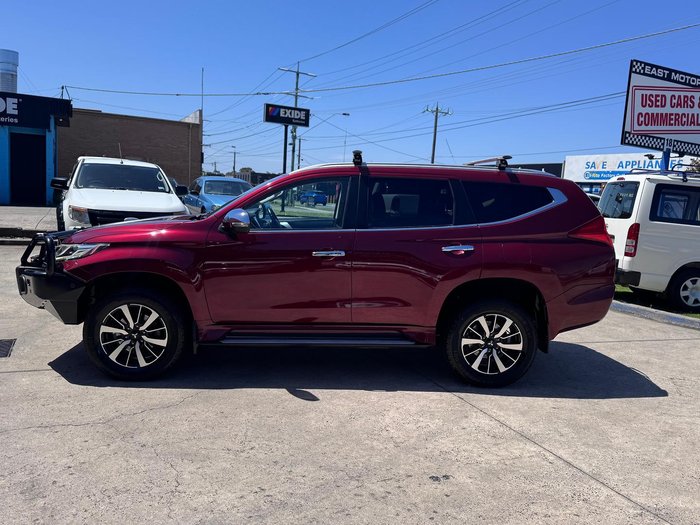 2016 Mitsubishi Pajero Sport GLS QE MY16 4X4 Dual Range Maroon
