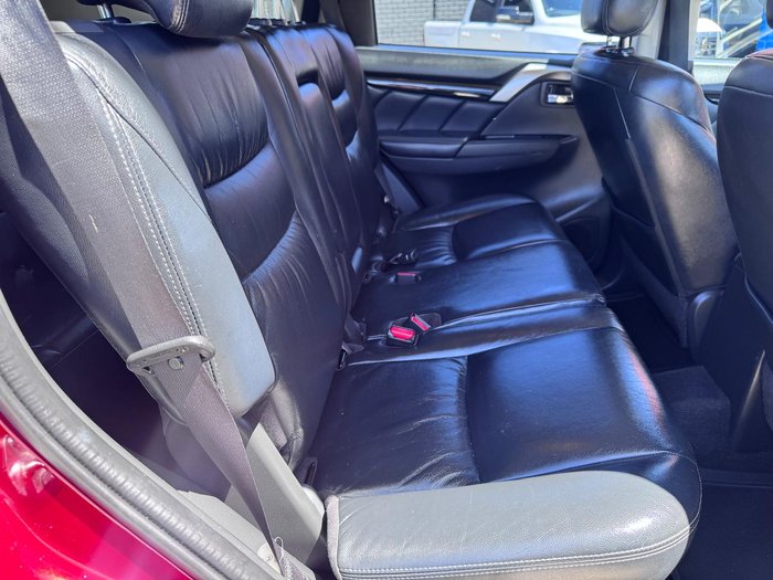 2016 Mitsubishi Pajero Sport GLS QE MY16 4X4 Dual Range Maroon