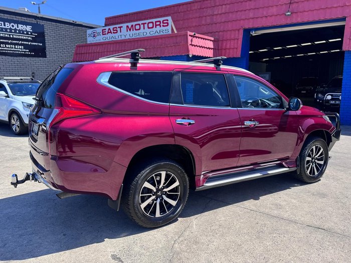 2016 Mitsubishi Pajero Sport GLS QE MY16 4X4 Dual Range Maroon