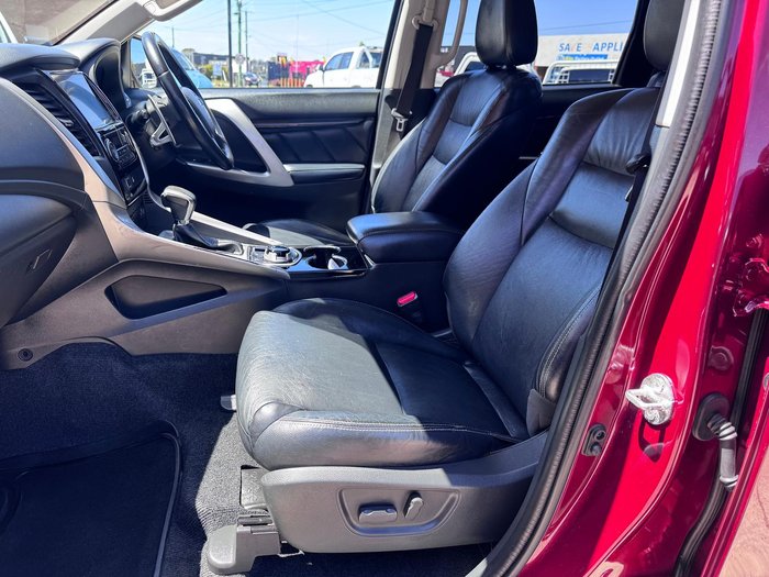 2016 Mitsubishi Pajero Sport GLS QE MY16 4X4 Dual Range Maroon