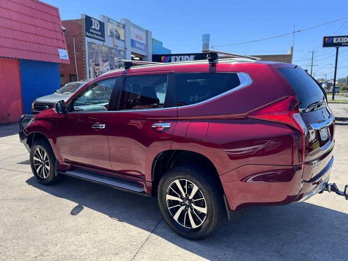 2016 Mitsubishi Pajero Sport GLS QE MY16 4X4 Dual Range Maroon